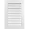 Ekena Millwork Vertical Surface Mount PVC Gable Vent: Non-Functional, w/ 3-1/2"W x 1"P Standard Frame, 22"W x 32"H GVPVE22X3201SN - alternate 1